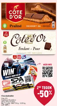 Aanbieding: Chocoladetablet