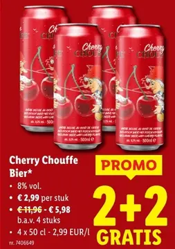 Aanbieding: Cherry Chouffe Bier