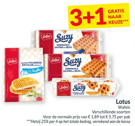 Promotie: Wafels