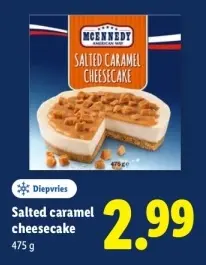 Aanbieding: Salted caramel cheesecake