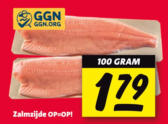 Aanbieding: Zalmzijde