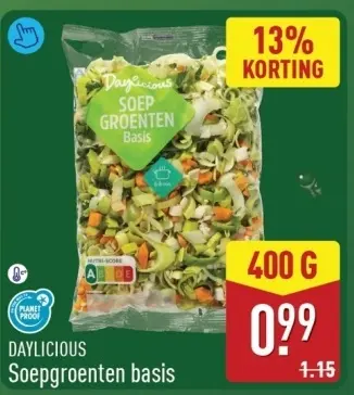 Aanbieding: Soepgroenten basis