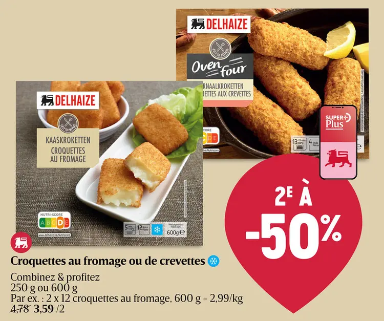 Offre: Croquettes | Fromage | 4p