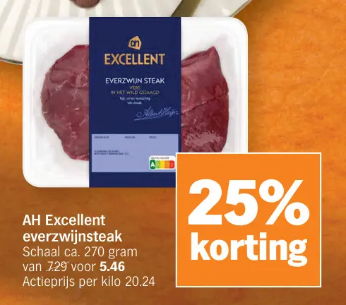 Promotie: Everzwijnsteak