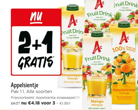 Promotie: Appelsientje