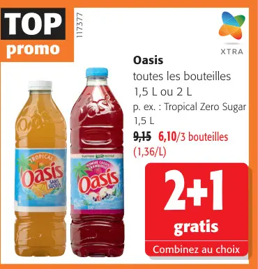 Offre: Boisson