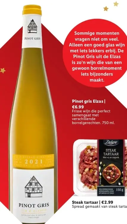 Aanbieding: Pinot gris Elzas