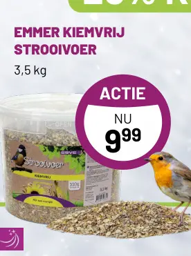 Aanbieding: Emmer kiemvrij strooivoer