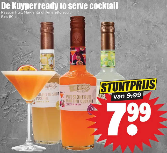 Aanbieding: Ready to serve cocktail