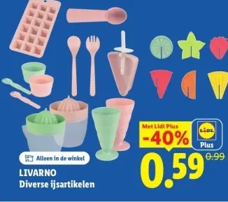 Aanbieding: Diverse ijsartikelen