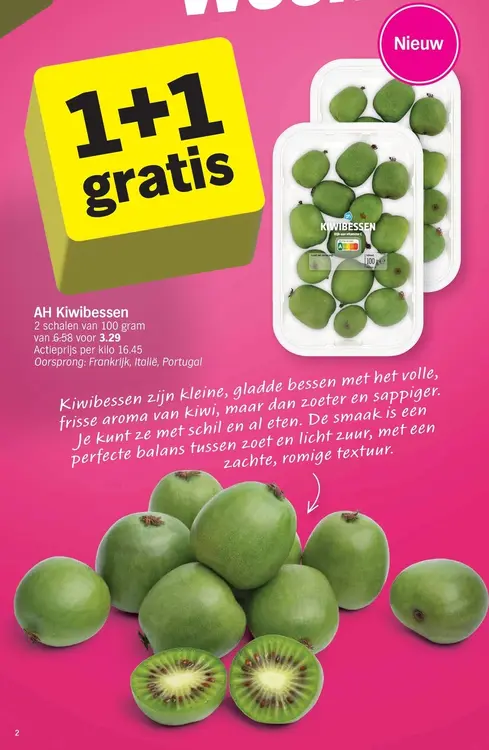 Promotie: AH Kiwibessen