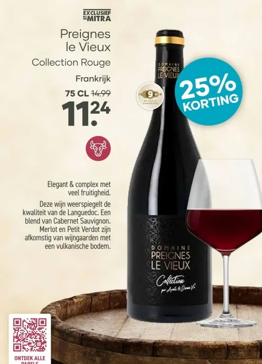 Aanbieding: Preignes le Vieux Collection Rouge