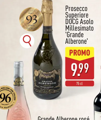 Promotie: Prosecco Superiore DOCG Asolo Millesimato