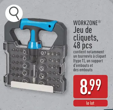 Offre: Jeu de cliquets