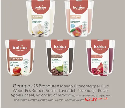 Aanbieding: Geurglas