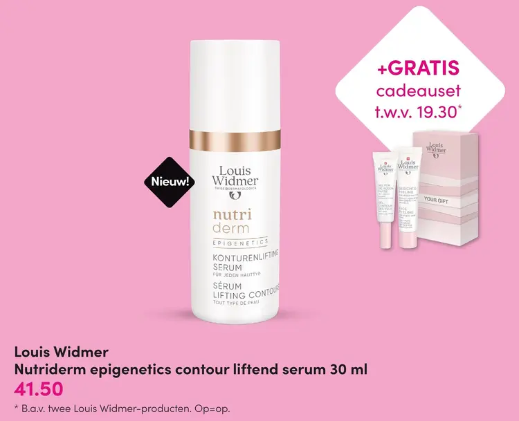 Aanbieding: Nutriderm epigenetics contour liftend serum
