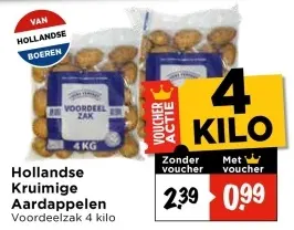 Aanbieding: Hollandse Kruimige Aardappelen