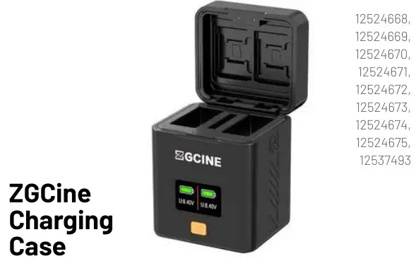 Aanbieding: ZGCine Charging Case