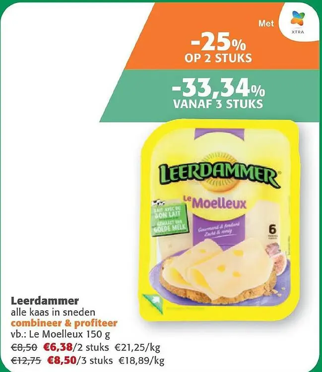 Aanbieding: Leerdammer Le Moelleux