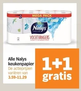Aanbieding: Alle Nalys keukenpapier