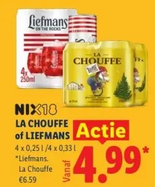 Aanbieding: LA CHOUFFE of LIEFMANS
