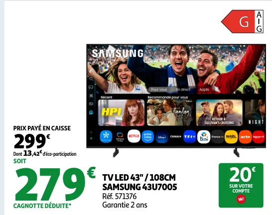 Offre: Tv led