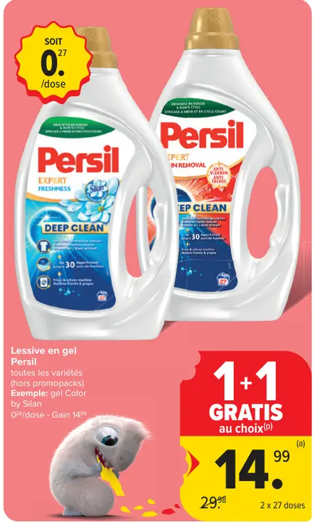 Offre: Lessive en gel