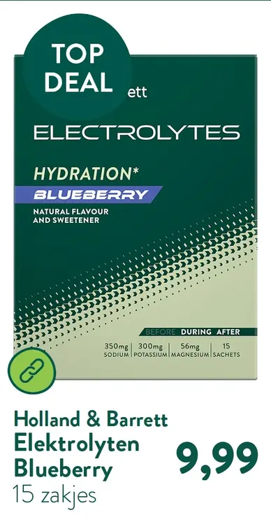 Aanbieding: Elektrolyten Blueberry