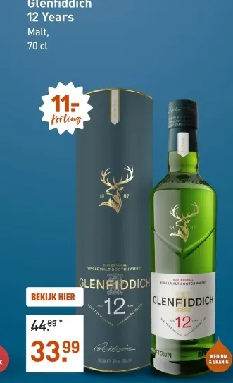 Aanbieding: Glenfiddich 12 Years