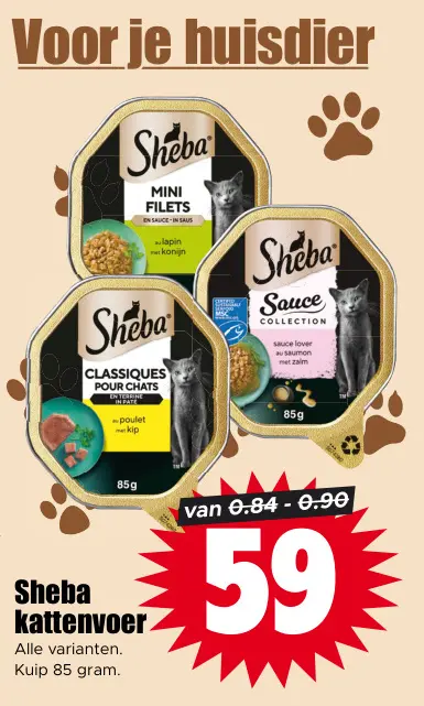 Aanbieding: Kattenvoer