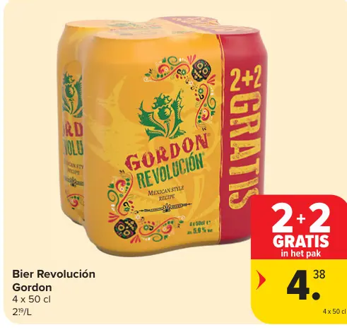 Promotie: Bier Revolución