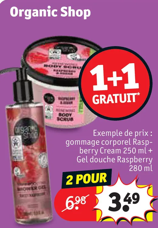 Offre: Organic Shop