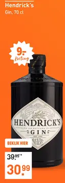 Aanbieding: Hendrick's gin