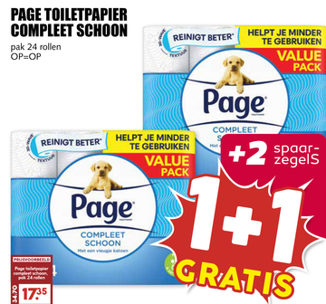 Aanbieding: Page Toiletpapier Compleet Schoon