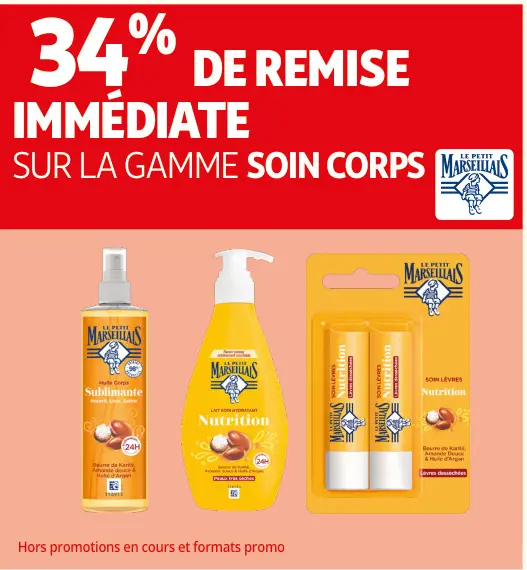 Offre: Gamme Soin Corps
