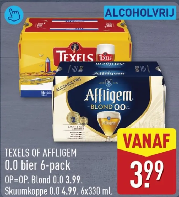 Aanbieding: 0.0 bier 6-pack