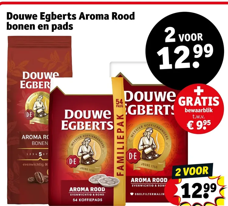 Aanbieding: Aroma Rood bonen en pads