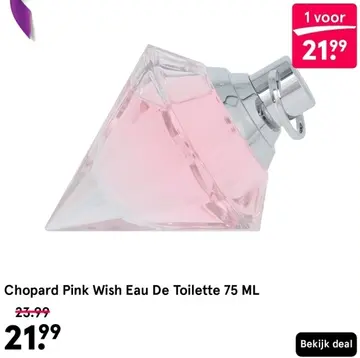 Aanbieding: Chopard Pink Wish Eau De Toilette