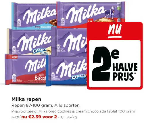 Promotie: Milka repen