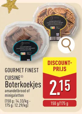 Promotie: Boterkoekjes