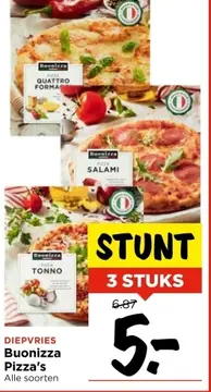 Aanbieding: Buonizza Pizza's