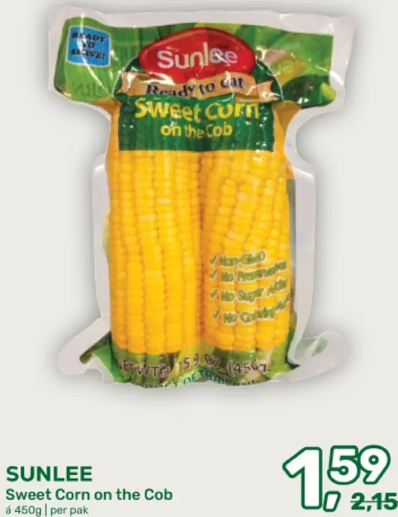 Aanbieding: Sweet Corn on the Cob