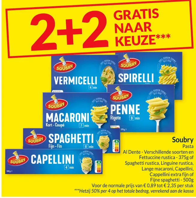 Promotie: Pasta