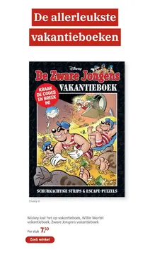 Aanbieding: Mickey lost het op vakantieboek, Willie Wortel