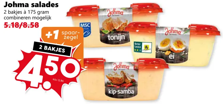 Aanbieding: Johma salades