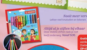 Aanbieding: Altijd al je stiften bij elkaar