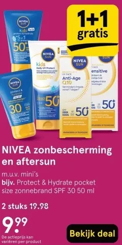 Aanbieding: Zonbescherming en aftersun