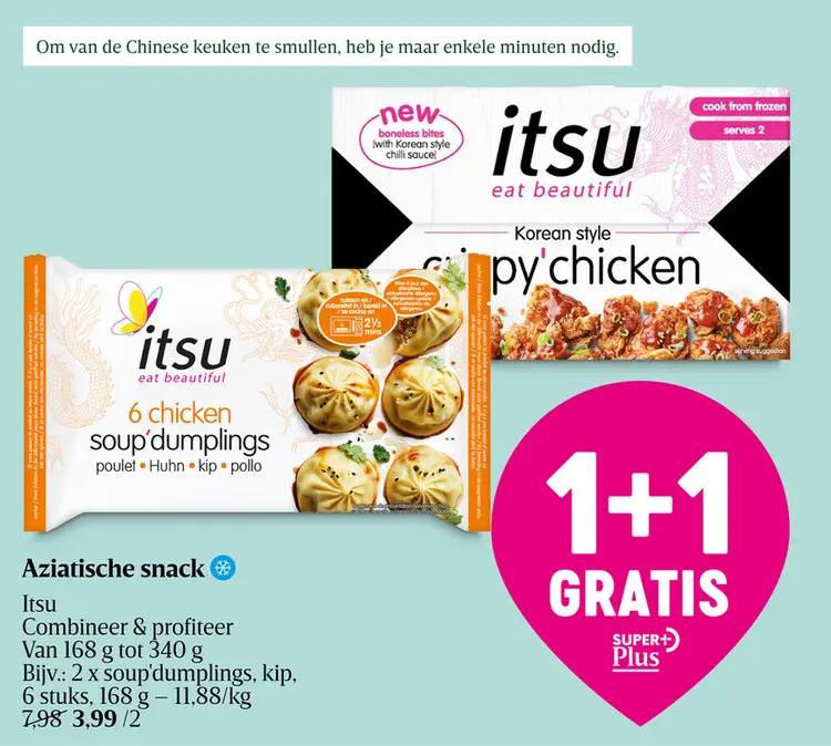 Aanbieding: Soup | Dumplings | Chicken