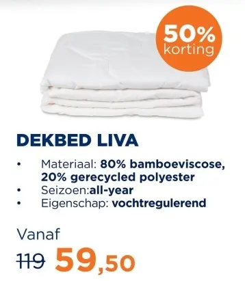 Aanbieding: Dekbed liva