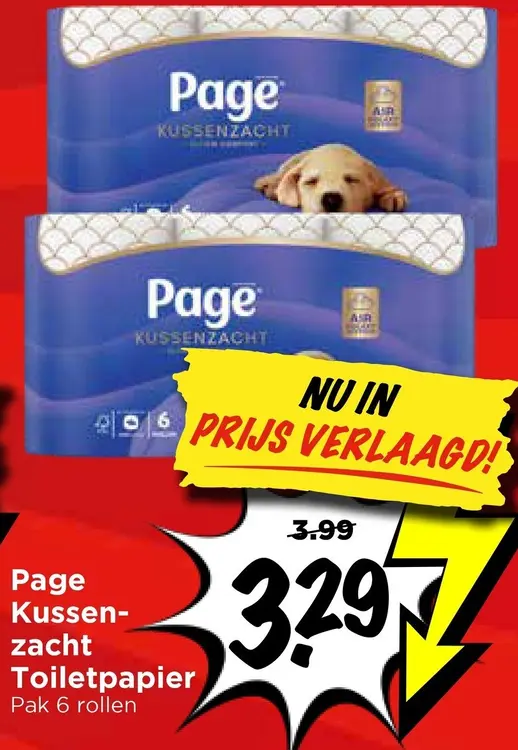 Aanbieding: Kussenzacht Toiletpapier